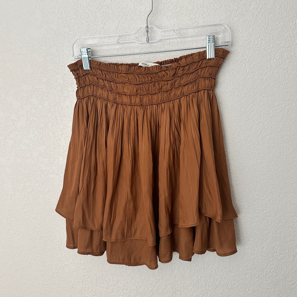 🖤❣️ Boho Brown Layered Skirt Large